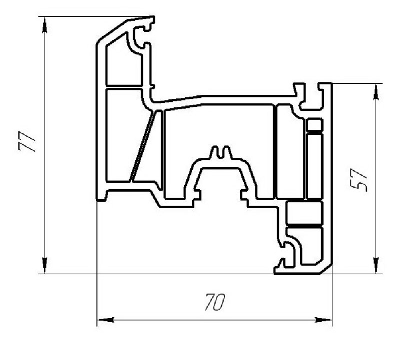 Профиль 70мм